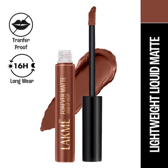 LAKME FOREVER MATTE LIQUID LIPCOLOR NUDE TWIST 5.6ML