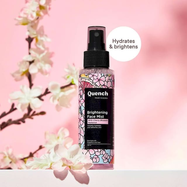 QUENCH MON CHERRY BRIGHTENING FACE MIST 100ML