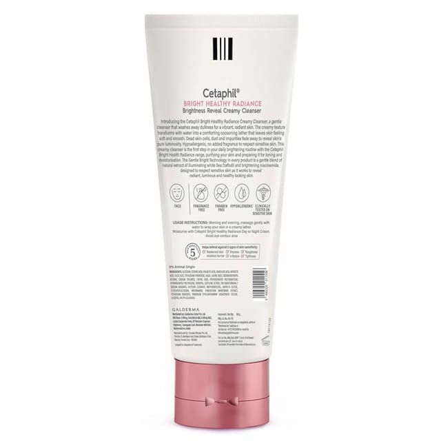 CETAPHIL BRIGHT HEALTHY RAD CLEANSER100G