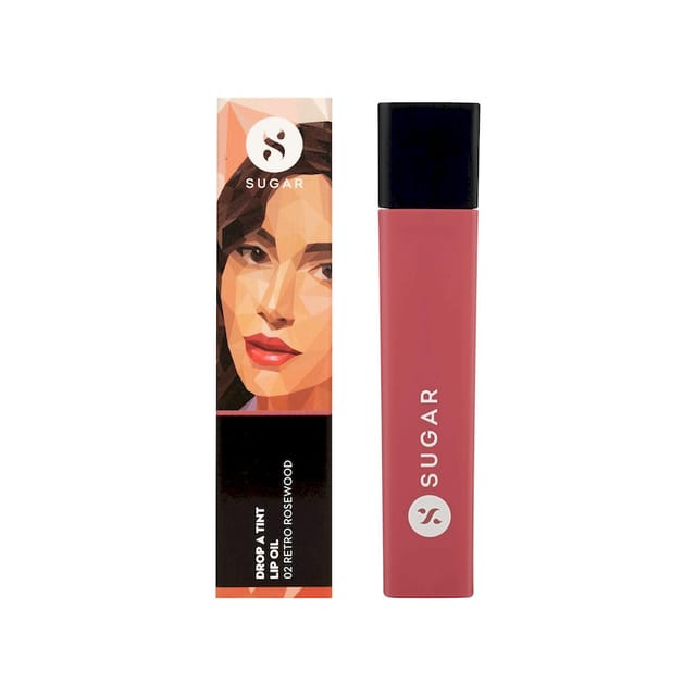 SUGAR DROP A TINT LIP OIL 02 RETRO ROSEWOOD 4ML