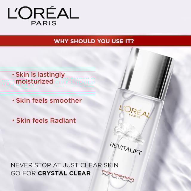 LOREAL PARIS REVITALIFT CRYSTAL MICRO ESSENCE 130ML