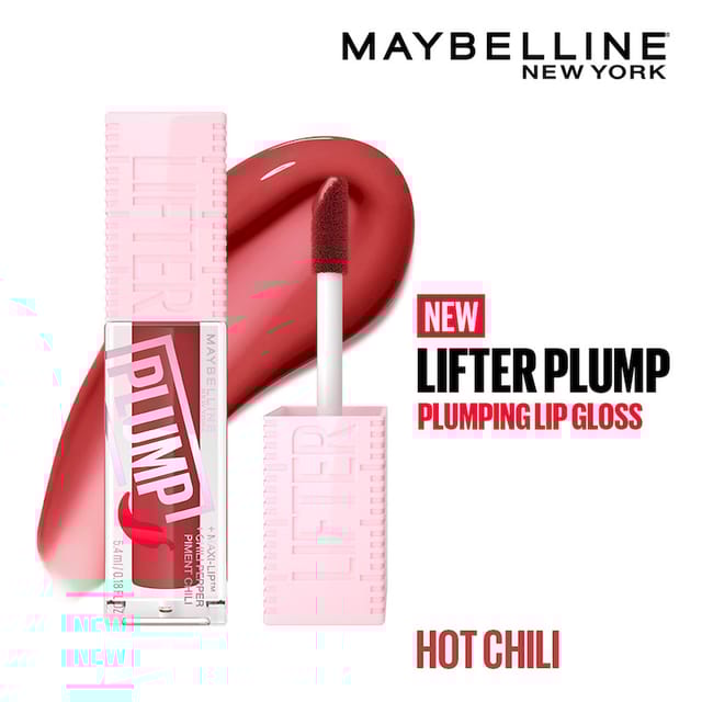 MAYBELLINE NEW YORK LIFTER PLUMP - PLUMPING LIP GLOSS HOT CHILI 5ML