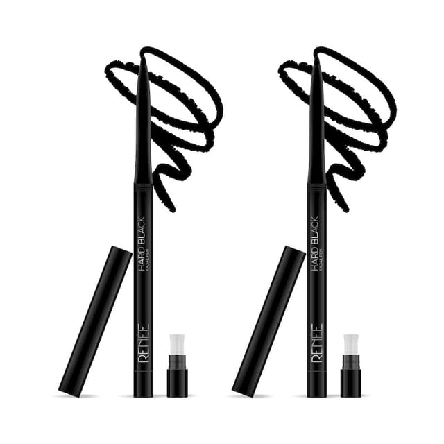 RENEE KAJAL PEN HARD BLACK (2IN1)
