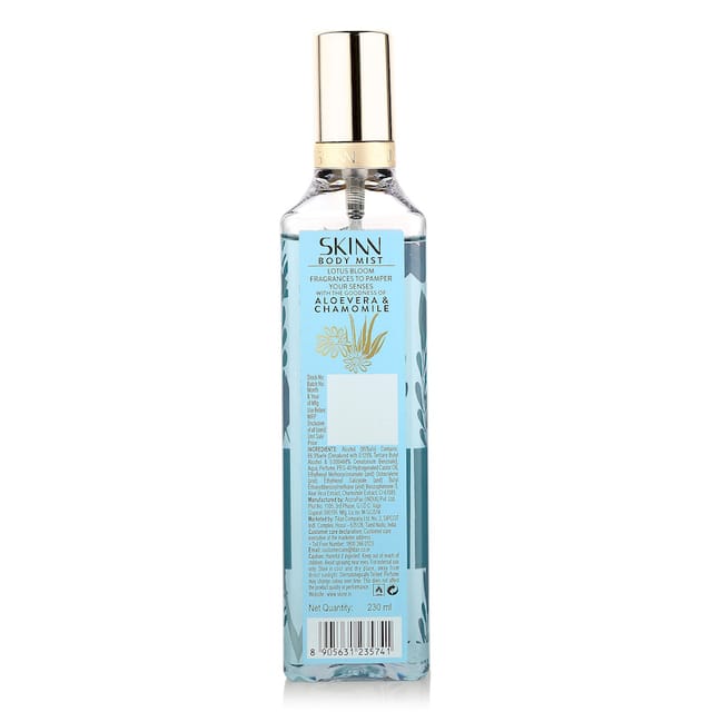 TITAN SKINN BODY MIST LOTUS BLOOM 230ML
