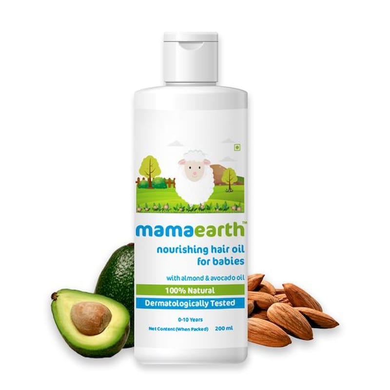 MAMAEARTH NOURISHING HAIR OIL FOR BABIES 200ML