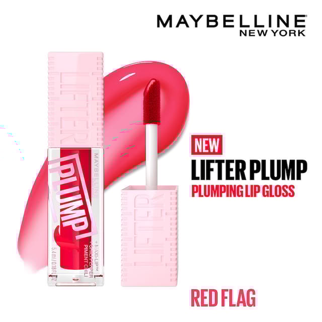 MAYBELLINE NEW YORK LIFTER PLUMP - PLUMPING LIP GLOSS RED FLAG 5ML