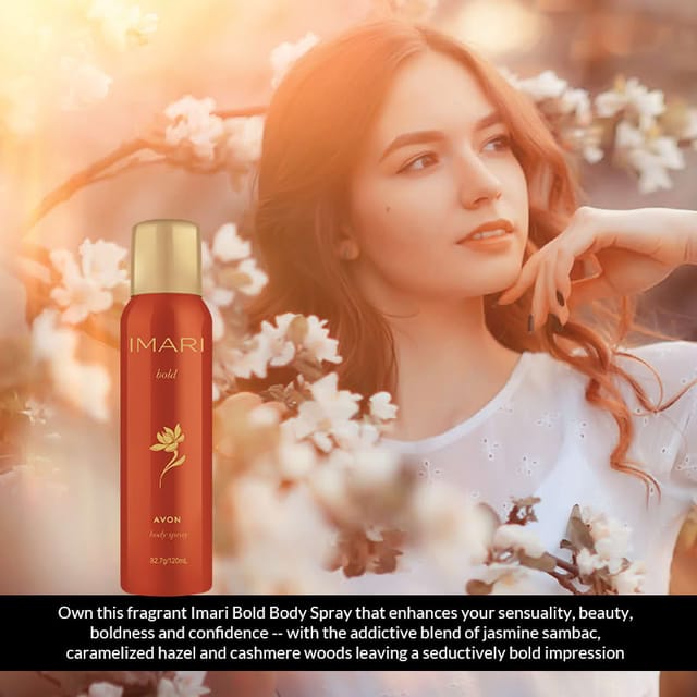 AVON IMARI BOLD BODY SPRAY- 120 ML