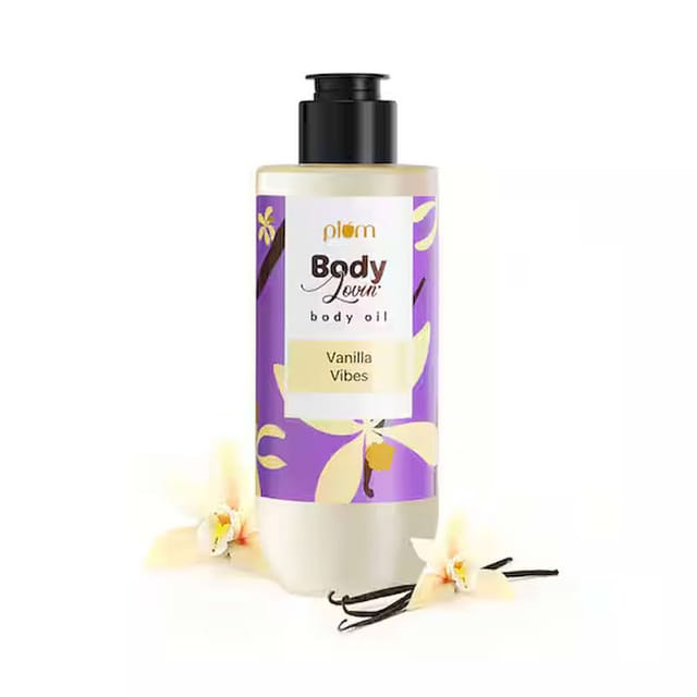 PLUM BODYLOVIN VANILLA VIBES BODY OIL 200ML