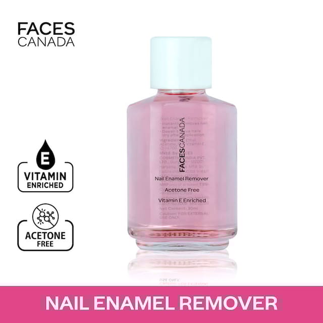 FACES NAIL ENAMEL REMOVER 01  30 ML