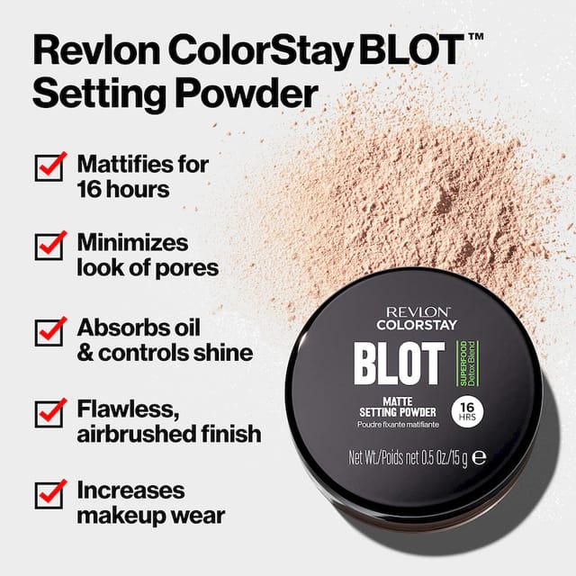 REVLON COLORSTAY BLOT MATTE SETTING POWDER 15 GM