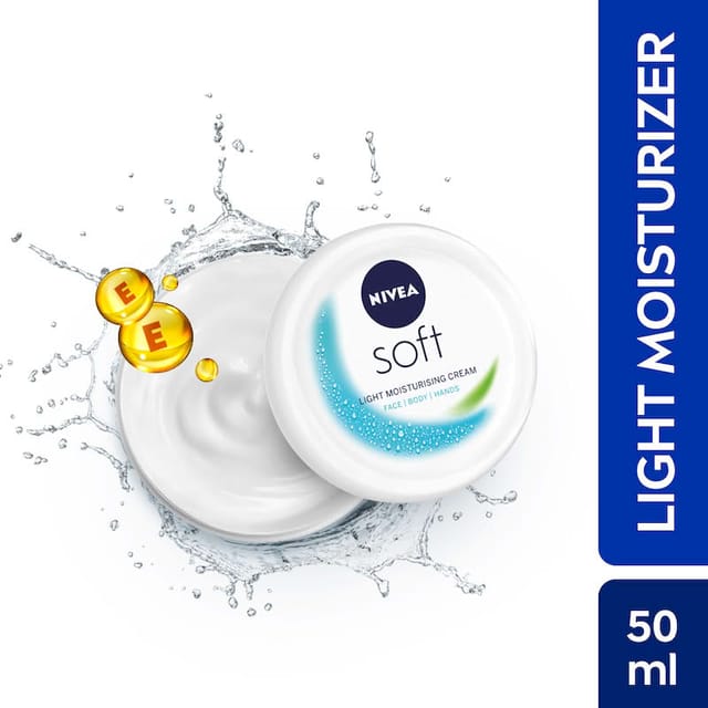 NIVEA SOFT LIGHT MOISTURISER 100ML