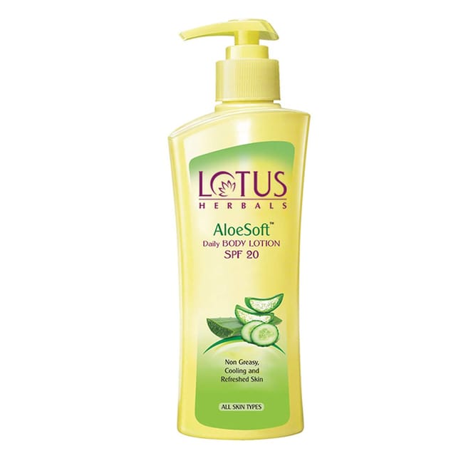 LOTUS HERBALS HERBAL ALOESOFT BODY LOTION 250ML