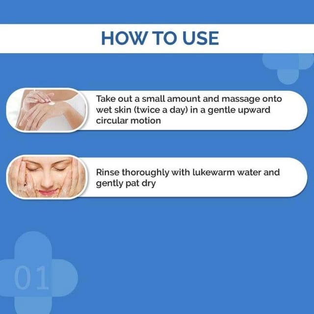 THE DERMA CO AHA+BHA FOAMING CLEANSER 100M