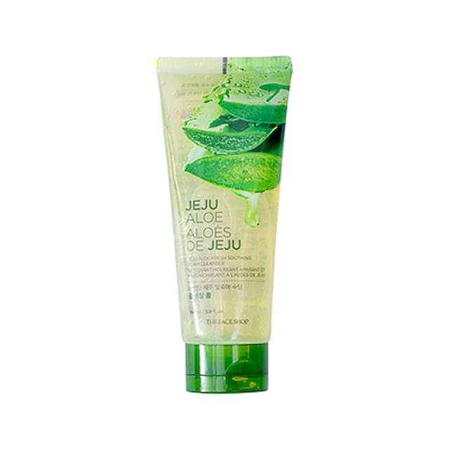 THE FACE SHOP JEJU ALOE FRESH SOOTHING FOAM CLEANSER 150 ML