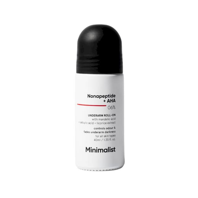 MINIMALIST NONAPEPTIDE+AHABHA 6% UNDERARM ROLL ON
