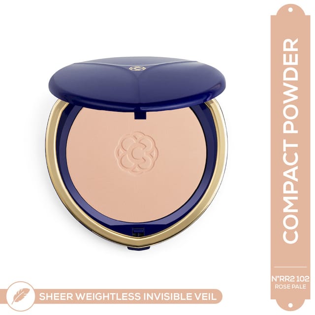 CHAMBOR SILVER SHADOW COMPACT POWDER ROSE PALE 102
