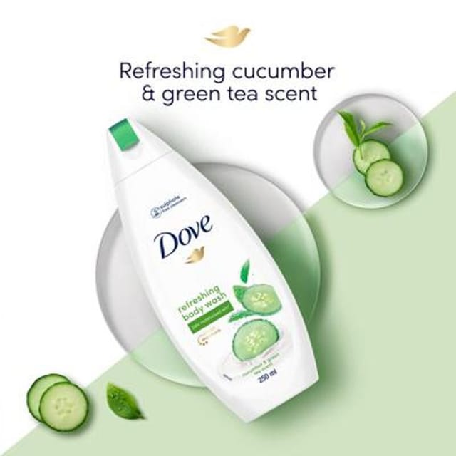 DOVE BW GO FRESH MOIST 190ML