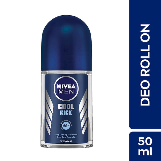 NIVEA MEN COOL KICK DEODORANT ROLL ON 50ML