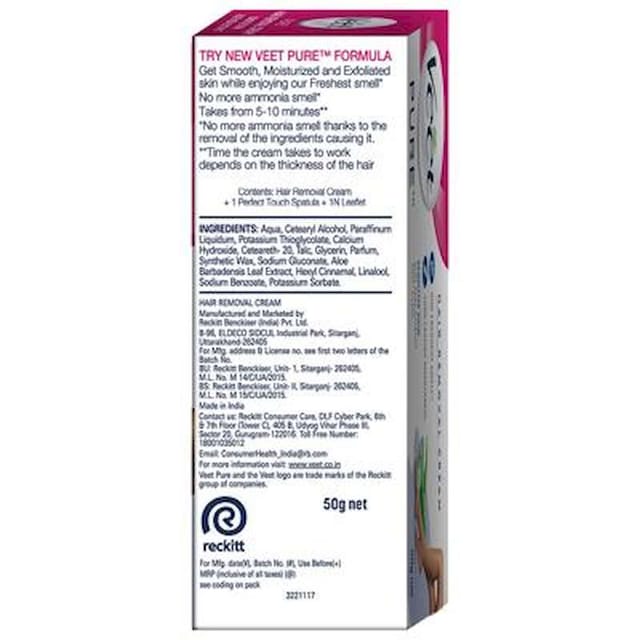 VEET HAIR REMOVAL CREAM NORMAL TO DRY SKIN 50G