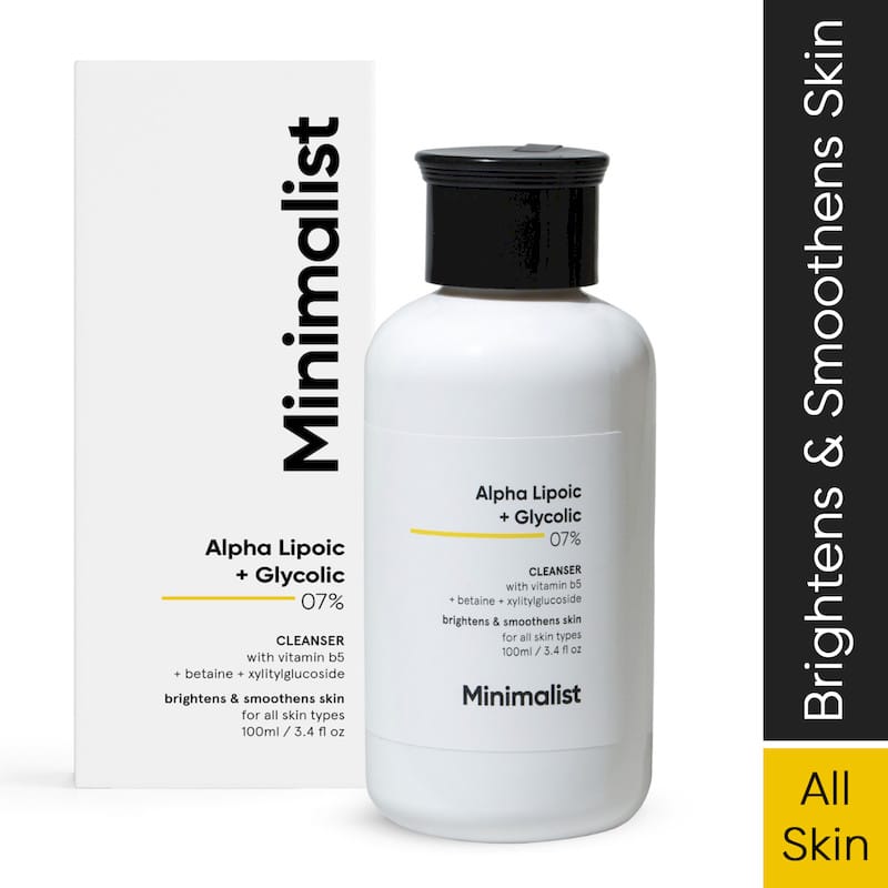 MINIMALIST ALPHA LIPOIC + GLYCOLIC 07% CLEANSER 100G