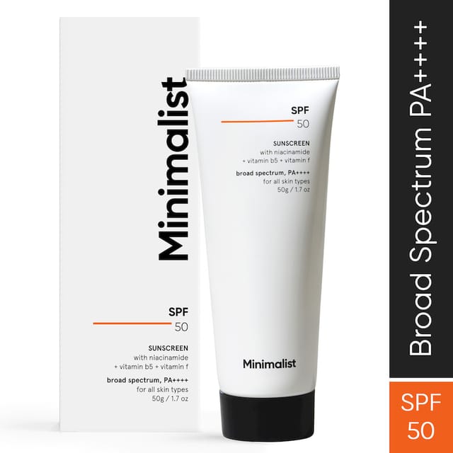 MINIMALIST SPF 50 SUNSCREEN 50G