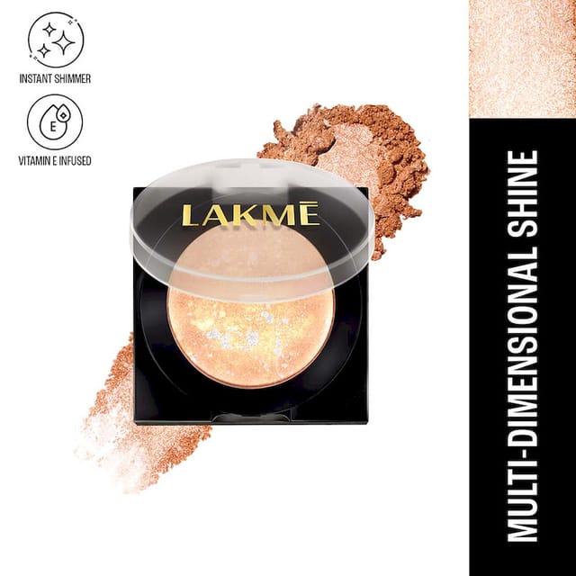 LAKME GLITTERATI MARBLE HIGHLIGHTER 02 SHIMMER ROSE 7G