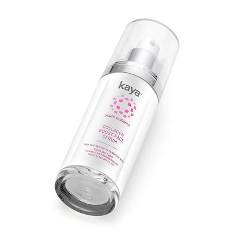 KAYA COLLAGEN BOOST FACE SERUM - REDUCES FINE LINES & WRINKLES 30ML