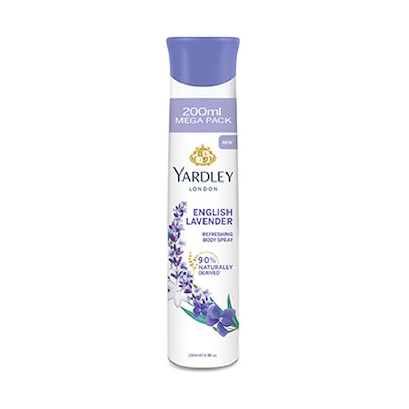 YARDLEY ENGLISH LAVENDER DEO MEGA PACK 200ML