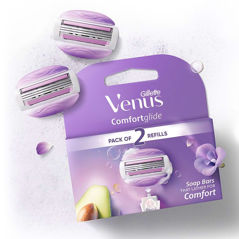 GILLETTE VENUS BREEZE CARTRIDGES 2S