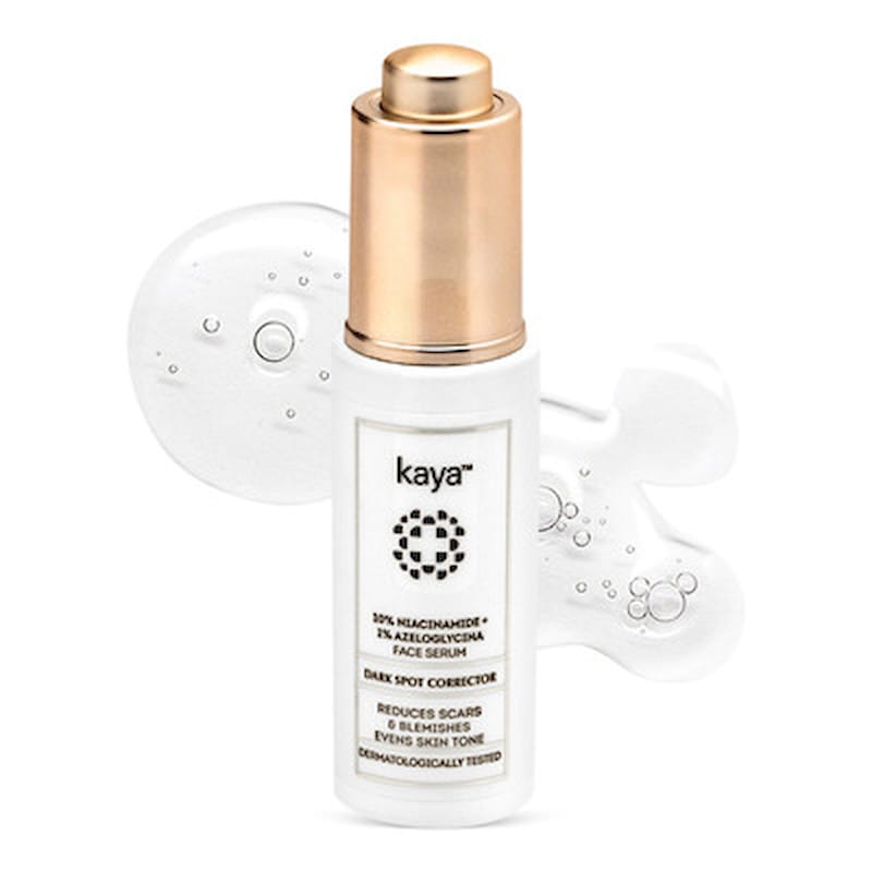 KAYA 10% NIACINAMIDE + 1% AZELOGLYCINA FACE SERUM DARK SPOT CORRECTOR - FIGHTS ACNE
