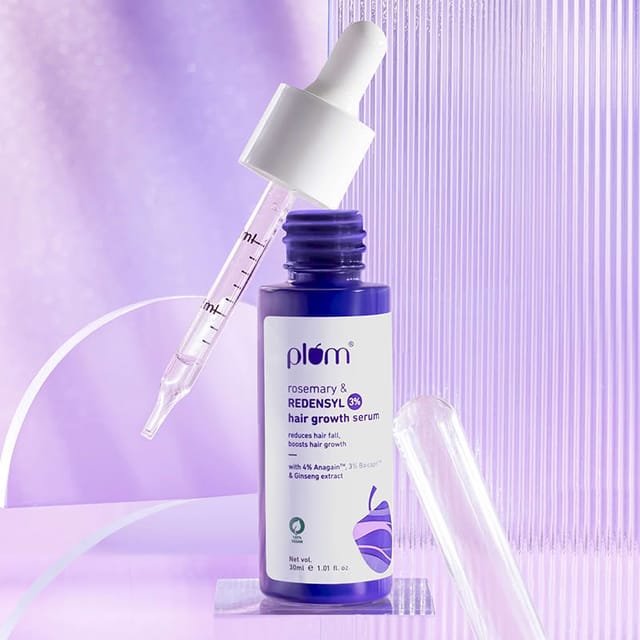 PLUM ROSEMARY & 3% REDENSYL HAIR GROWTH SERUM 30ML