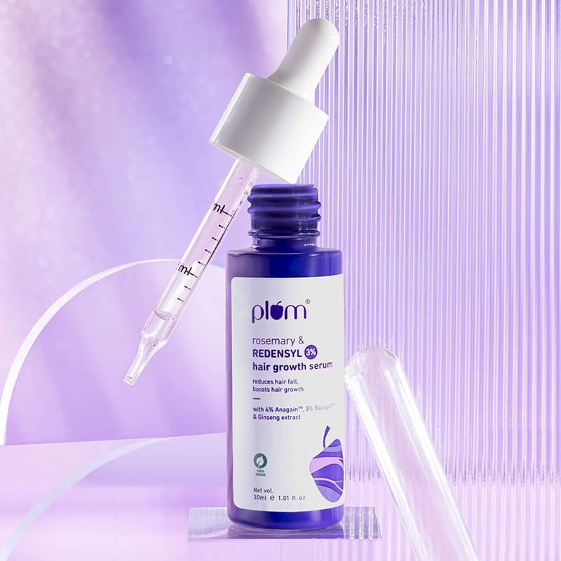PLUM ROSEMARY & 3% REDENSYL HAIR GROWTH SERUM 30ML
