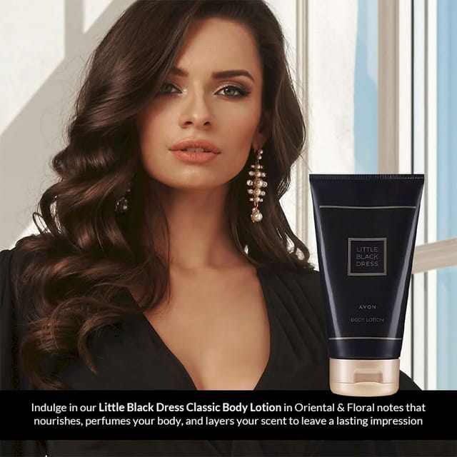 AVON LITTLE BLACK DRESS BODY LOTION 150G