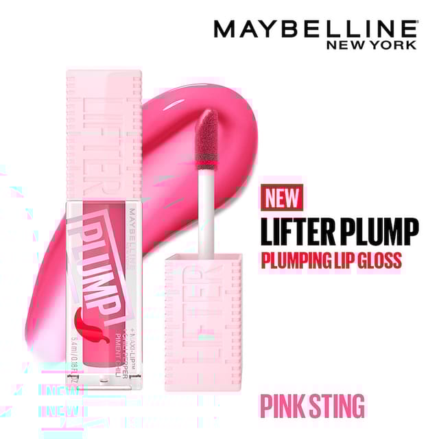 MAYBELLINE NEW YORK LIFTER PLUMP - PLUMPING LIP GLOSS PINK STING 5ML