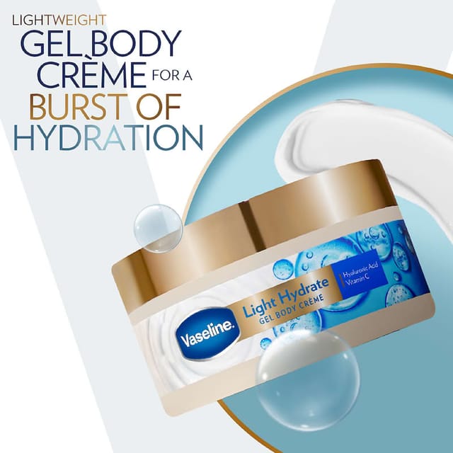 VASELINE LIGHT HYDRATE 180G