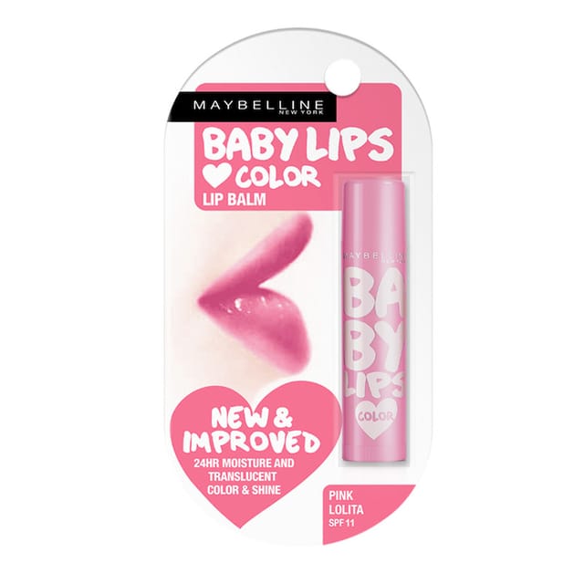 MAYBELLINE NEW YORK BABY LIPS LOVES COLOR LIP BALM PINK LOLITA