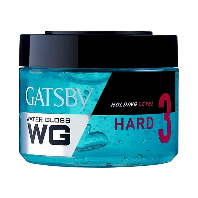 GATSBY WATER GLOSS HARD BLUE HAIR GEL  300G