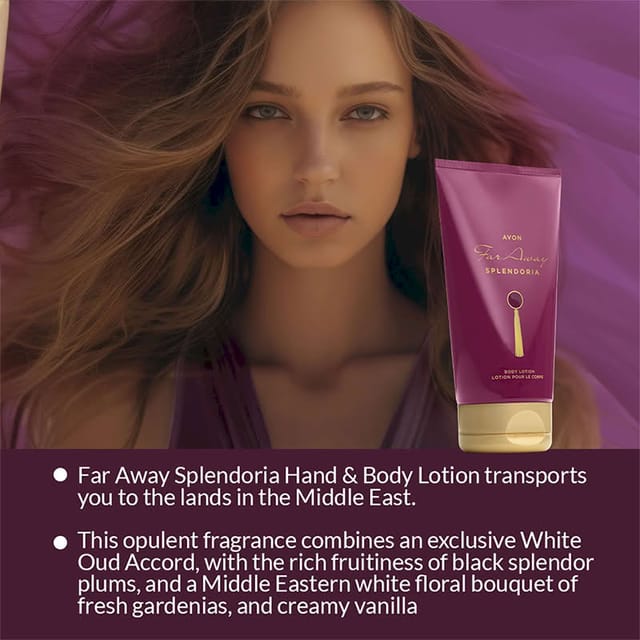AVON FAR AWAY SPLENDORIA HAND & BODY LOTION 150ML