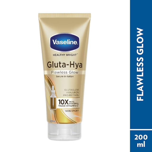 VASELINE GLUTA HYA FLAWLESS GLOW 200ML