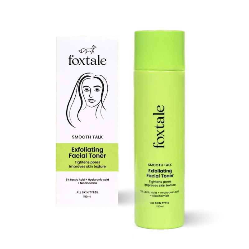 FOXTALE EXFOLIATING FACIAL TONER 150ML