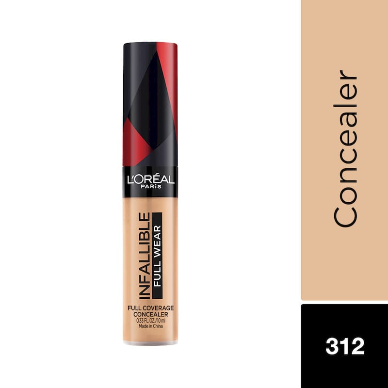 L'OREAL PARIS INFALLIBLE FULL WEAR CONCEALER 312 AMBER 10G