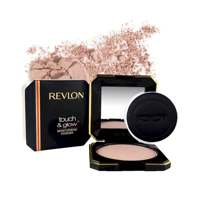 REVLON TOUCH AND GLOW PRESSED POWDER IVORY
