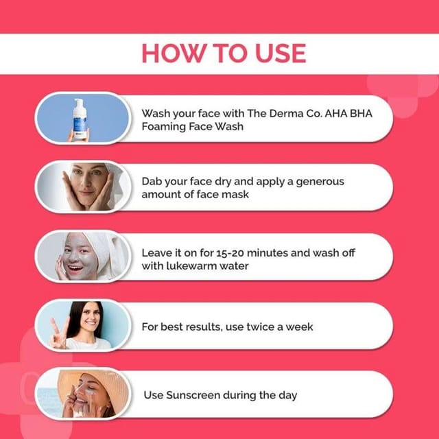THE DERMA CO 2% SALICYLIC ACID MASK 50G
