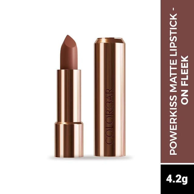 COLORBAR POWERKISS MATTE LIPSTICK ON FLEEK 008