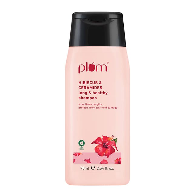 PLUM HIBISCUS & CERAMIDES SMOOTHING HAIR SERUM 75ML