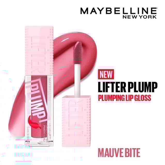 MAYBELLINE NEW YORK LIFTER PLUMP - PLUMPING LIP GLOSS MAUVE BITE 5ML