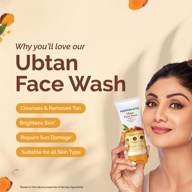 MAMA EARTH UBTAN FACE WASH 100M