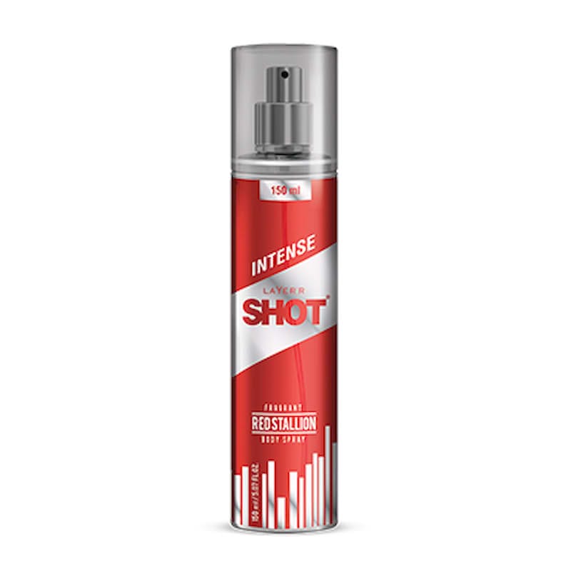 LAYER'R SHOT RED STALLION MENS DEODORANT 150ML