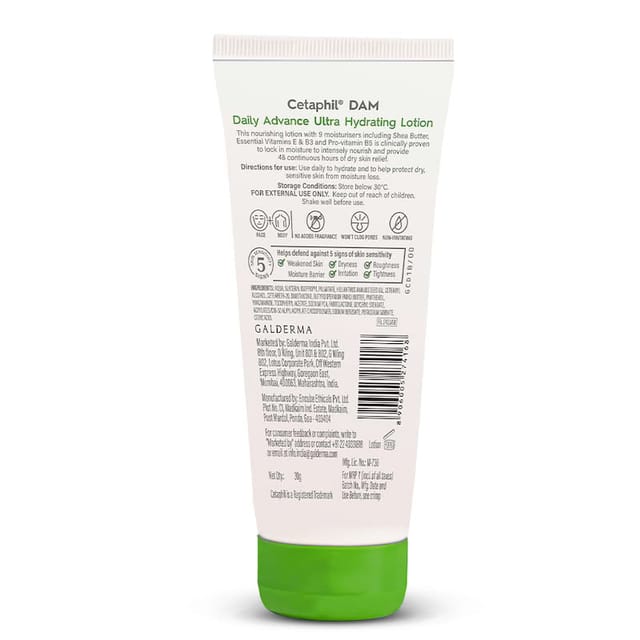 CETAPHIL DAM DAILY UTLRA HYDRA LTN 30G