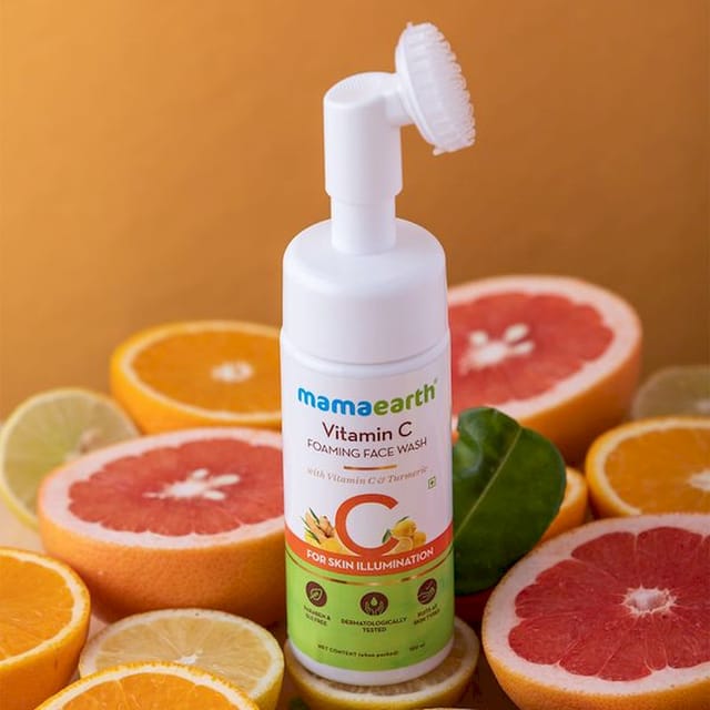MAMAEARTH VITAMIN C FOAMING FACEWASH150M